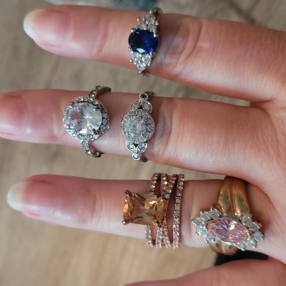 Fashion rings set of 5
